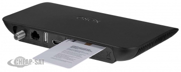 XORO HRS 8830 HD SAT-RECEIVER MIT TIVÙSAT Karte CLASSIC HD - Das Original Tivusat Zertifikat